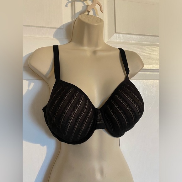 NOUVEAU FULL FIT UNDERWIRE SPACER BRA IN BLACK/LIGHT MOCHA 34G - Picture 6 of 11